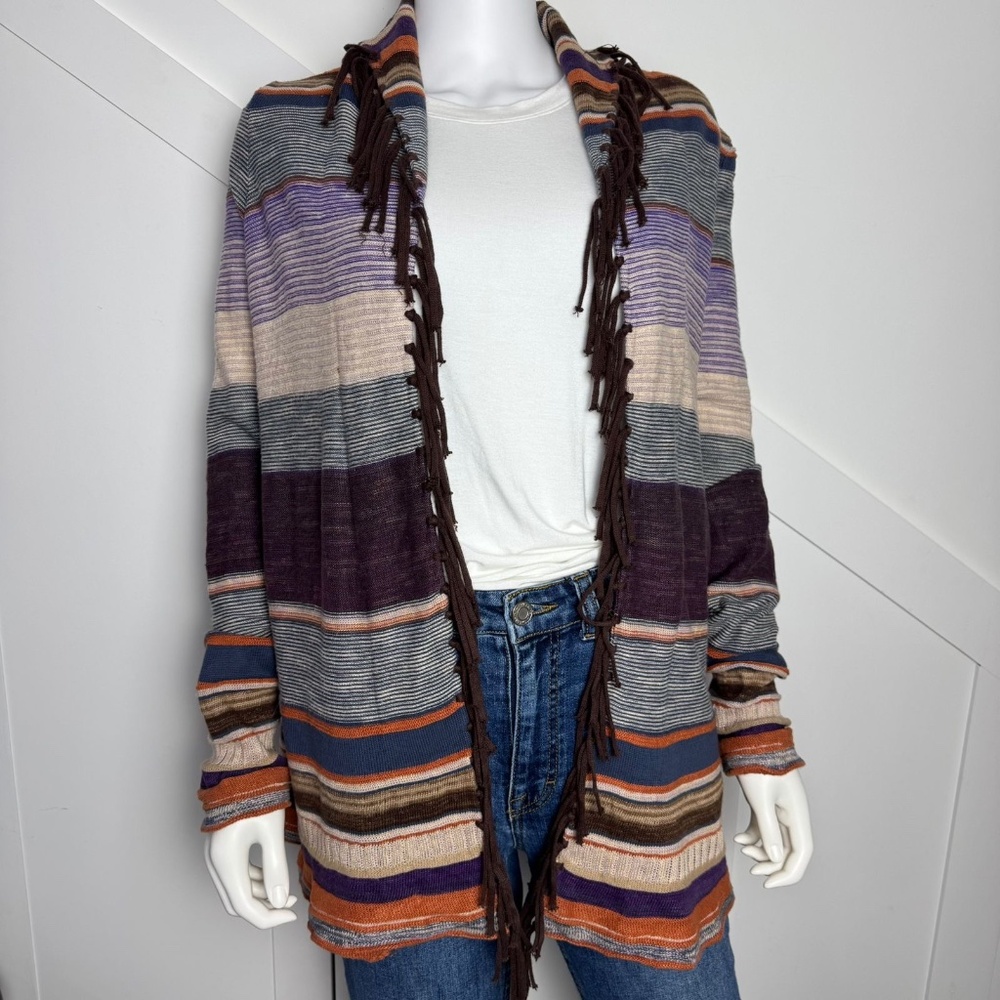 RALPH LAUREN AZTEC WRAP SWEATER - Picture 2 of 5